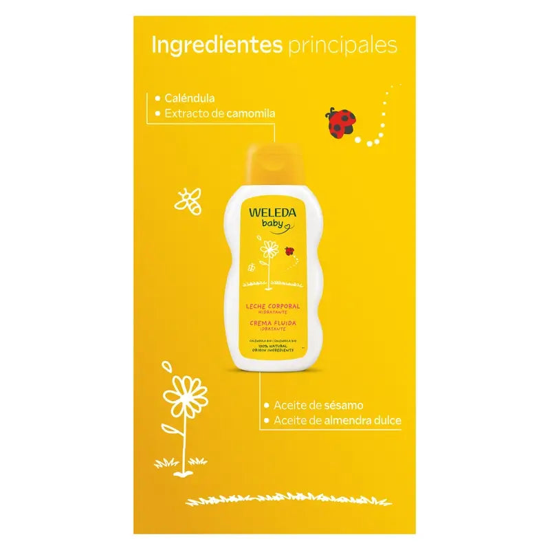 WELEDA Leche Corporal Caléndula 200 ml