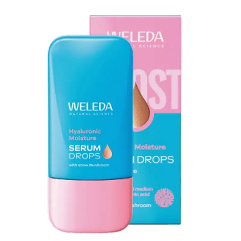 Weleda Sérum Hidratante Booster Drops Con Ácido Hialurónico, 30 ml