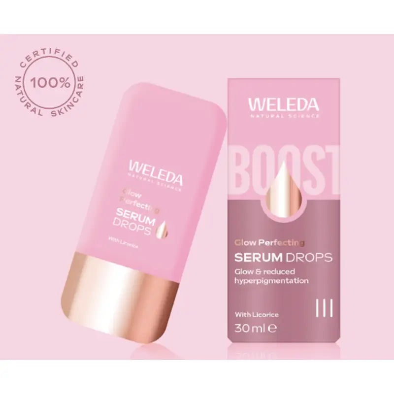 Weleda Sérum Iluminador Booster Drops Glow, 30 ml