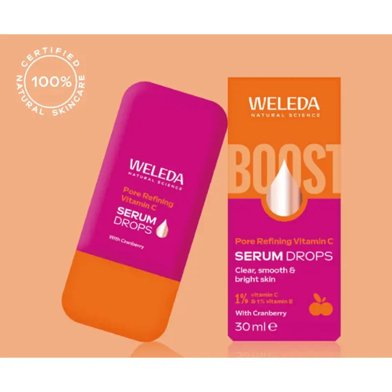 Weleda Sérum Perfeccionador Booster Drops Con Vitaminas , 30 ml