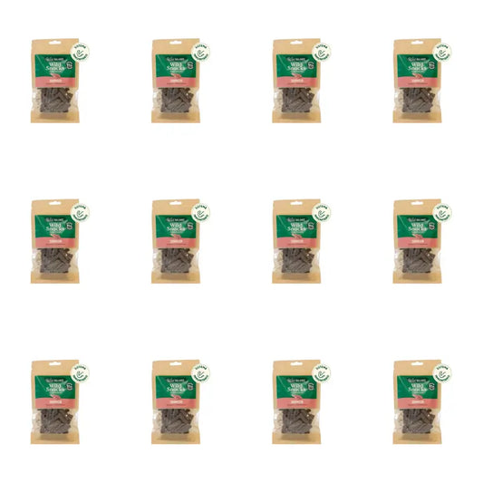 Wild Balance Wild Snack Senior - Sistema Inmunitario , 75 gramos, Pack de 12