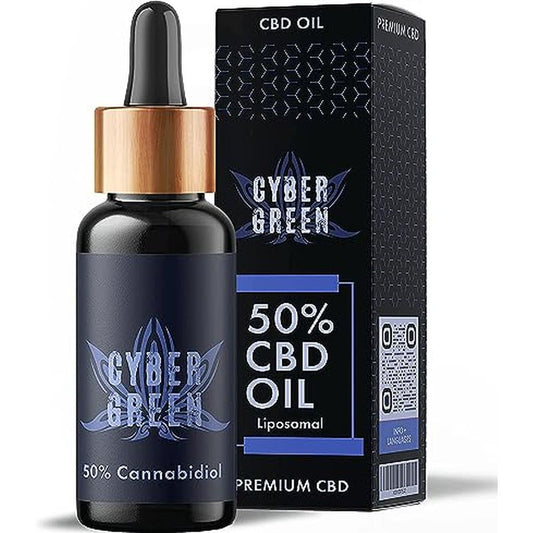 Cybergreen Aceite Cbd  Liposomal Full Spectrum 50% Base De Aceite De Coco 0% Thc , 10 ml