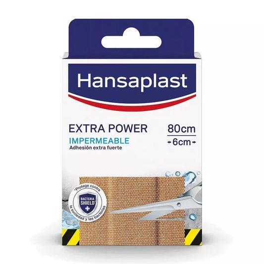 Hansaplast Med Elastic Aposito Adhesivo Tira 80 cm x 6 cm