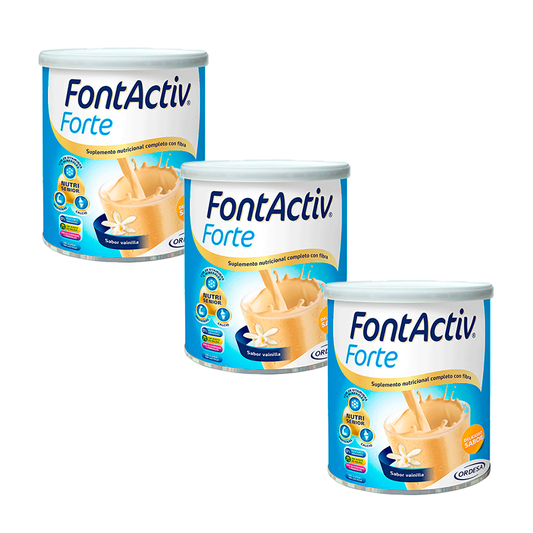 FontActiv Pack Forte Vainilla, 3x800 gr