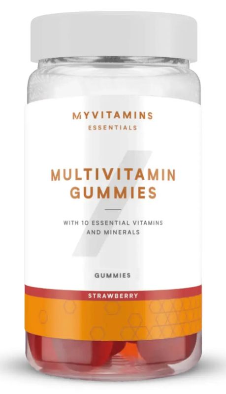 Myvitamins Multivitamin Gummies Strawberry , 60 gummies