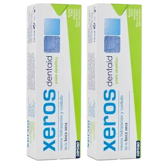 Xeros Dentaid Duplo Pasta Dental, 2 x 75 Ml
