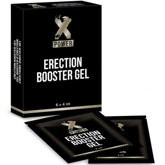 Xpower Erection Booster Gel Potenciador Ereccion 6 X 4 Ml