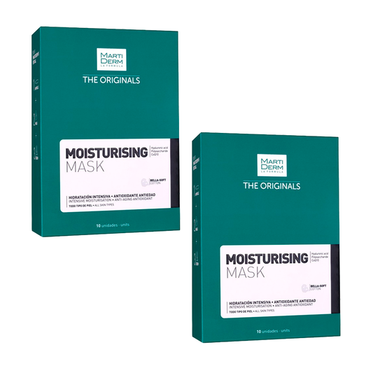 Martiderm Pack Moisturising Mask Hidratación Intensiva, 2x10 unidades