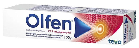 Olfen Forte 23,2 mg/g Gel Cutáneo 1 Tubo, 50 gramos
