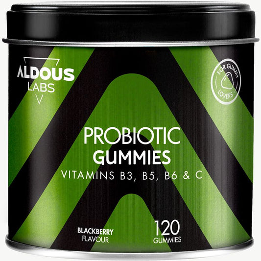 Aldous Bio Probióticos Con Vitaminas En Gominolas , 120 gominolas