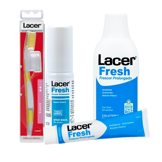 Lacer Pack Fresh (Colutorio+ pasta de dientes  + Gel)