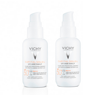 Vichy Capital Soleil Uv-Age-Daily SPF 50   2 x 40 ml