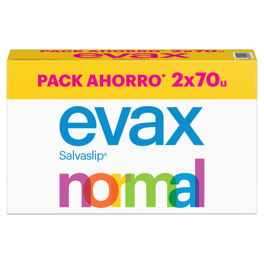 Evax Salvaslip Normal Protegeslips , 140 unidades