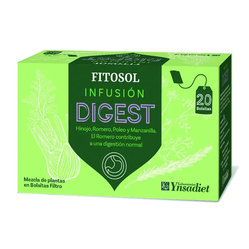 Ynsadiet Dg-Digest (Digestiva), 20 filtros