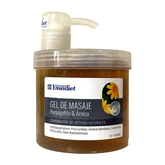 Ynsadiet Gel Muscular Efecto Relajante Arnica-Harpago 500Ml