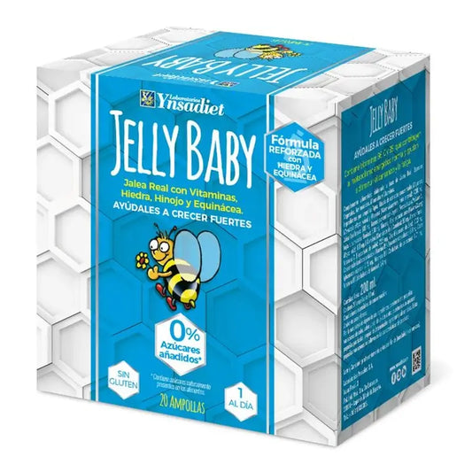 Ynsadiet Jelly Baby 0% Azucar, 20 Ampollas