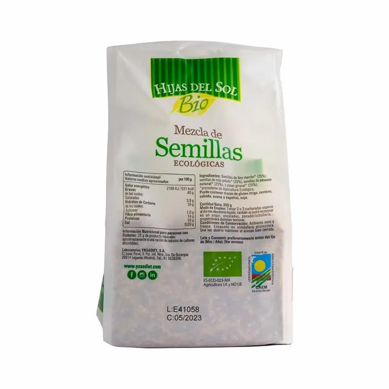 Ynsadiet Mezcla De 4 Semillas 350Gr. Hijas Del Sol**
