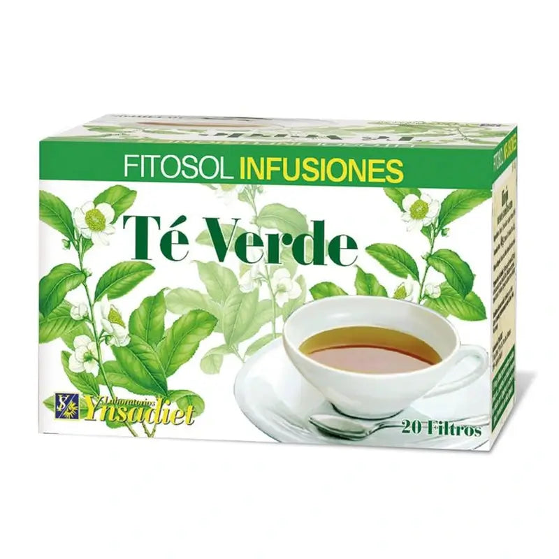 Ynsadiet Te Verde, 20 filtros