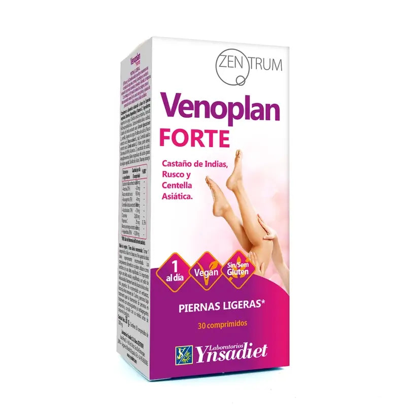 Ynsadiet Zentrum Venoplan Forte  , 30 comprimidos