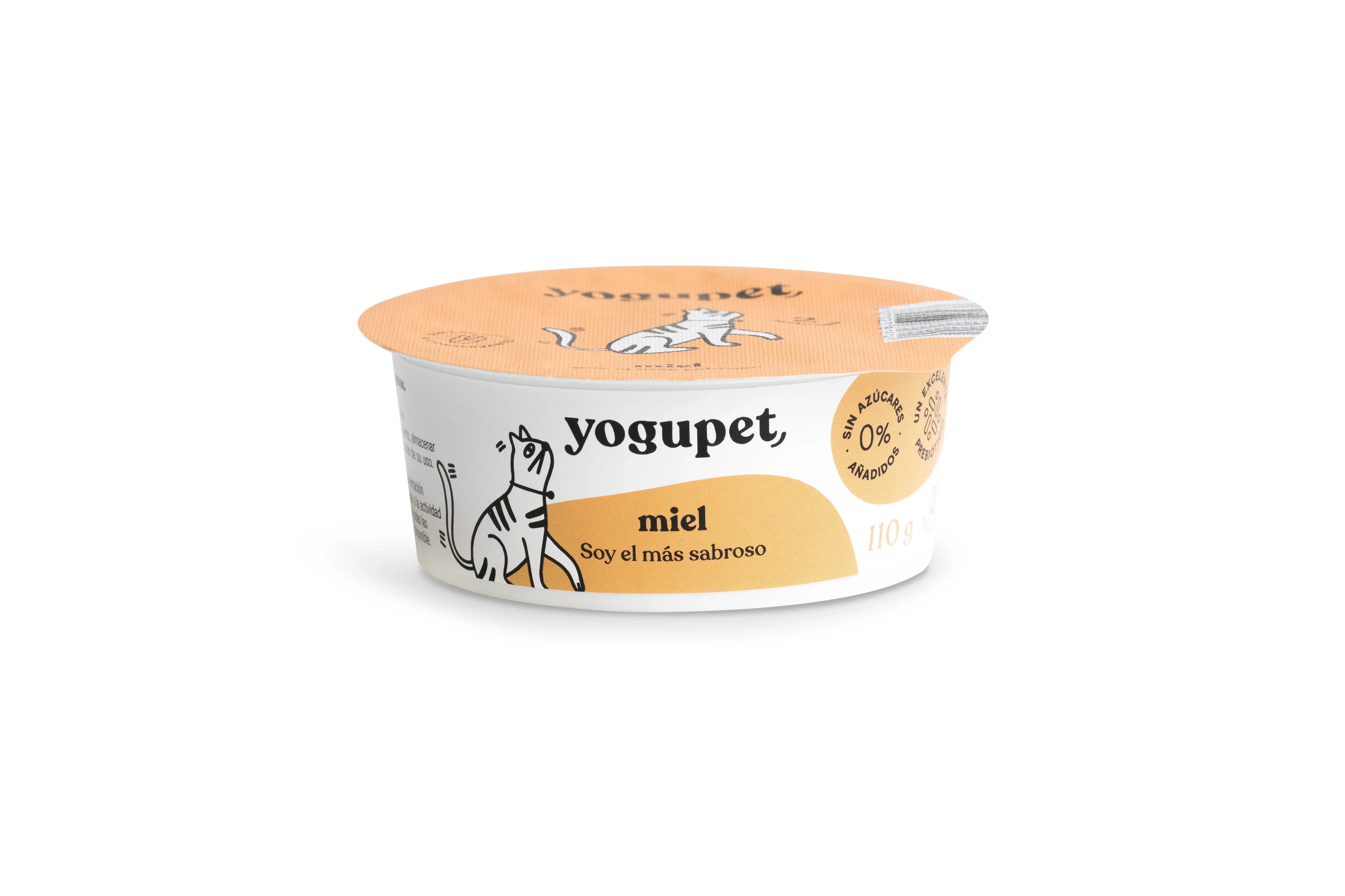 Yogupet Yogurt Clasico Gato Miel 4X110Gr