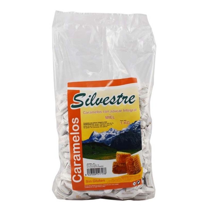 Silvestre Caramelos De Miel Azucar De Caña 1Kg.