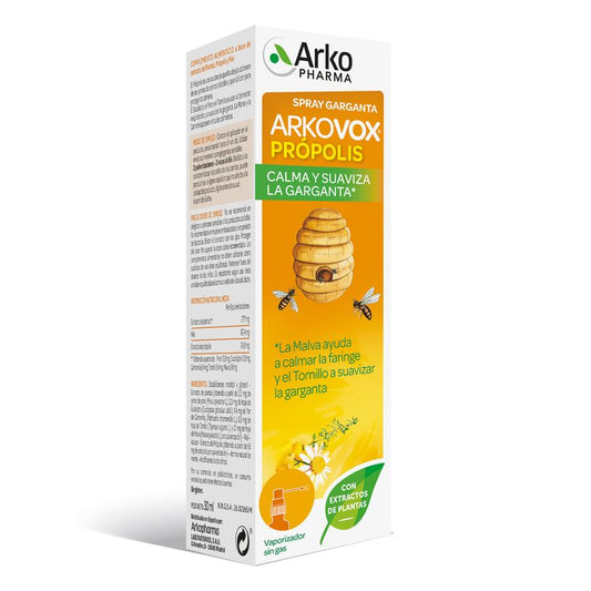 Arkovox Spray Própolis Garganta 30ml Arkopharma