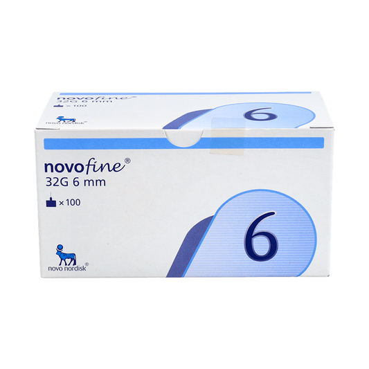 Novofine  Aguja De Insulina Novofine 32G 6Mm , 100 unidades