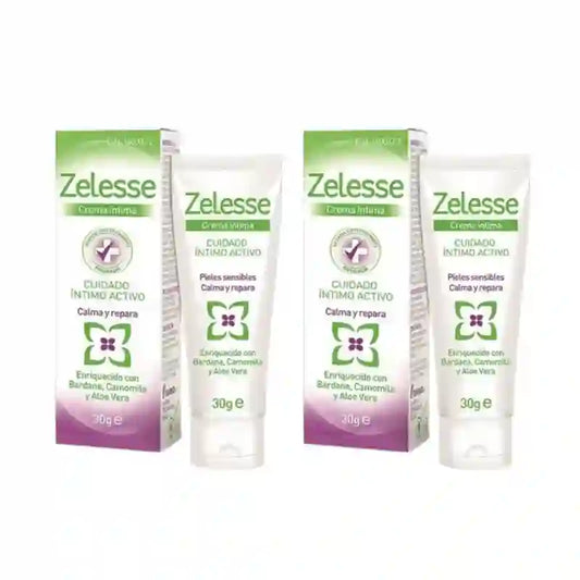 Zelesse Crema Intima, 2X30 Gramos