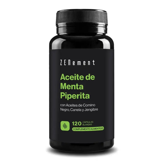 Zenement Aceite De Menta Piperita, 120 cápsulas blandas