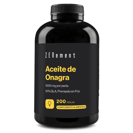 Zenement Aceite De Onagra 1000 Mg, 200 cápsulas blandas