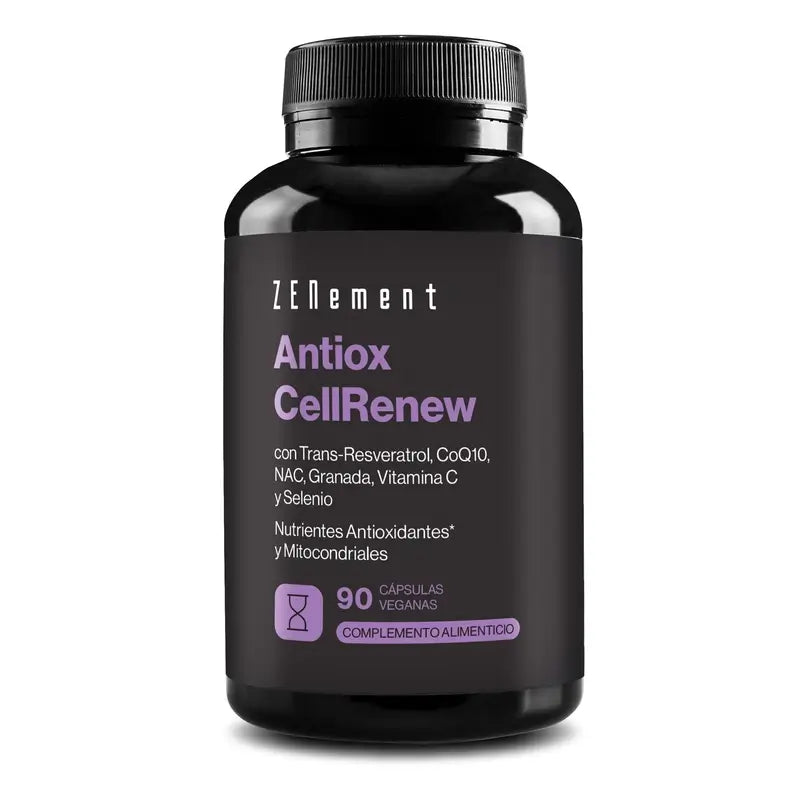 Zenement Antiox Cellrenew, 90 cápsulas veganas