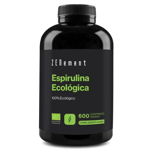 Zenement Espirulina Ecológica, 600 comprimidos veganos