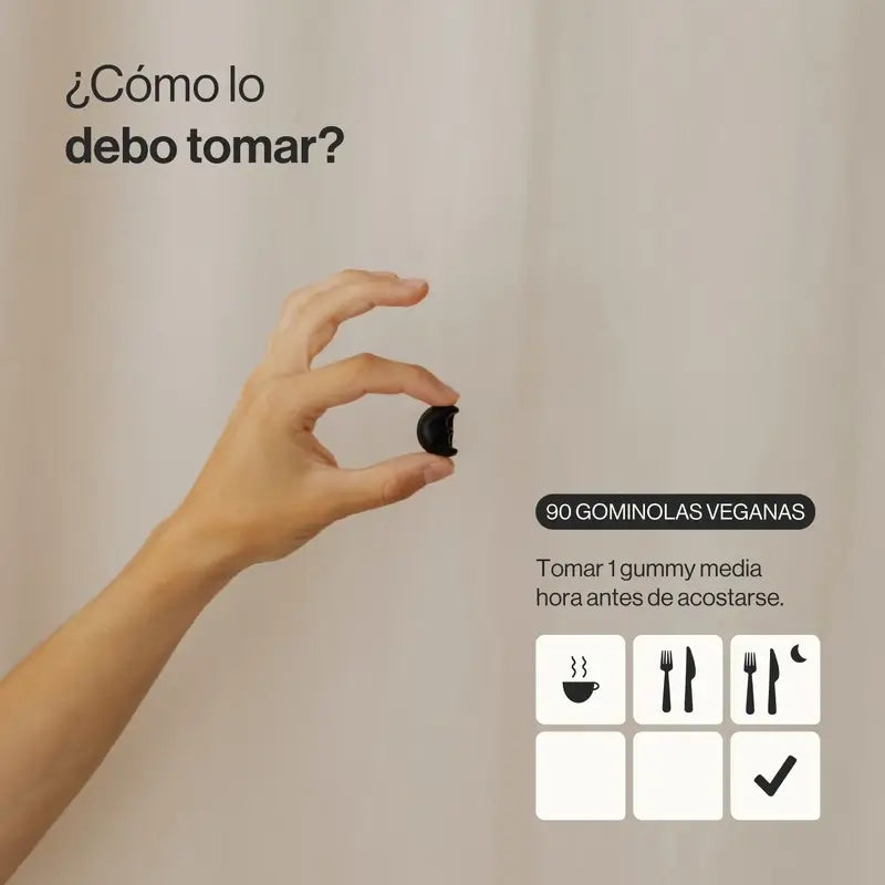 Zenement Gummies De Melatonina Forte, 90 gominolas veganas