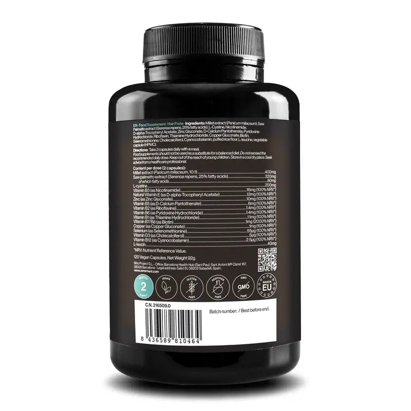 Zenement Hair Forte, 120 cápsulas vegetarianas