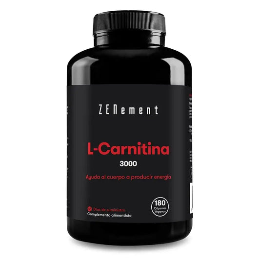 Zenement L-Carnitina, 180 cápsulas veganas