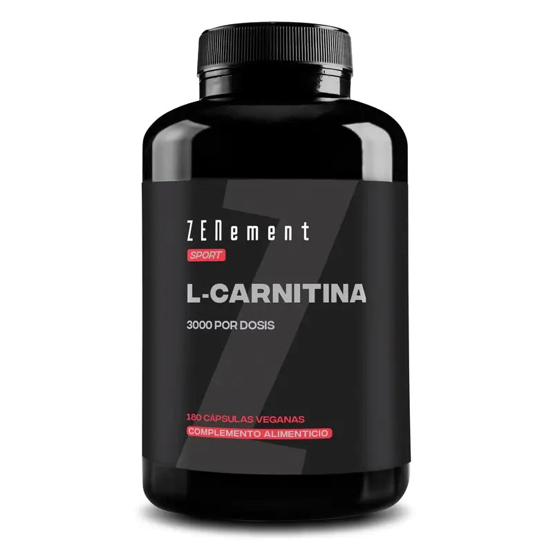 Zenement L-Carnitina, 180 cápsulas veganas