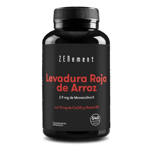 Zenement Levadura Roja De Arroz, 540 comprimidos veganos