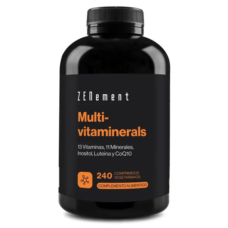 Zenement Multivitaminerals, 240 comprimidos vegetarianos