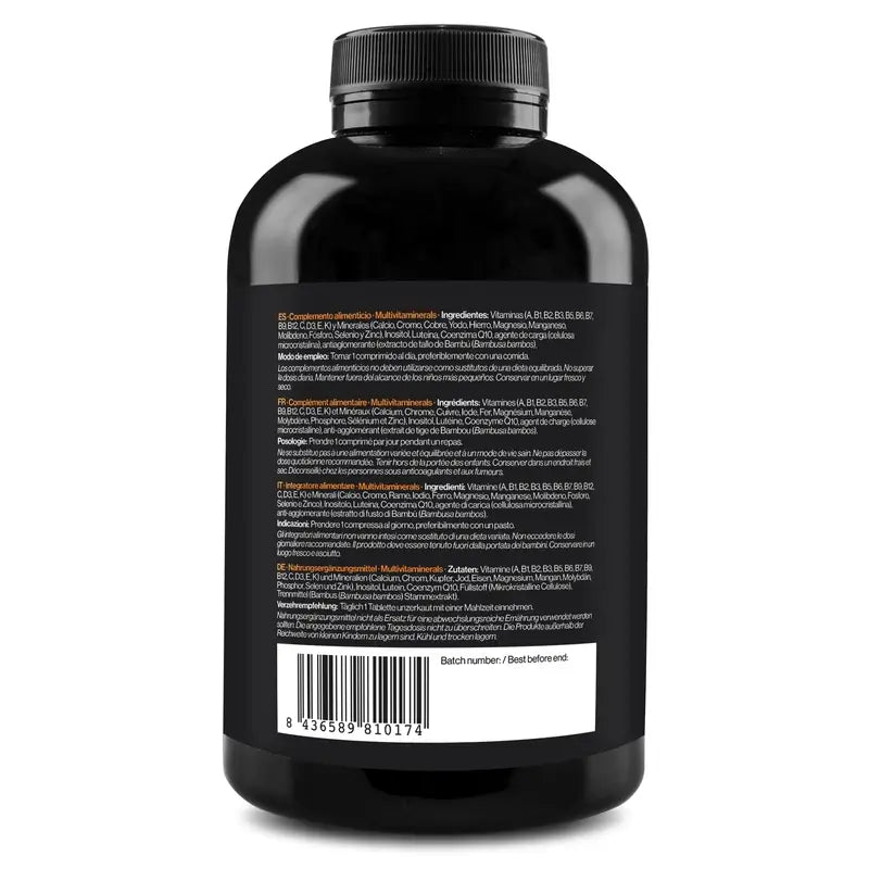 Zenement Multivitaminerals, 240 comprimidos vegetarianos