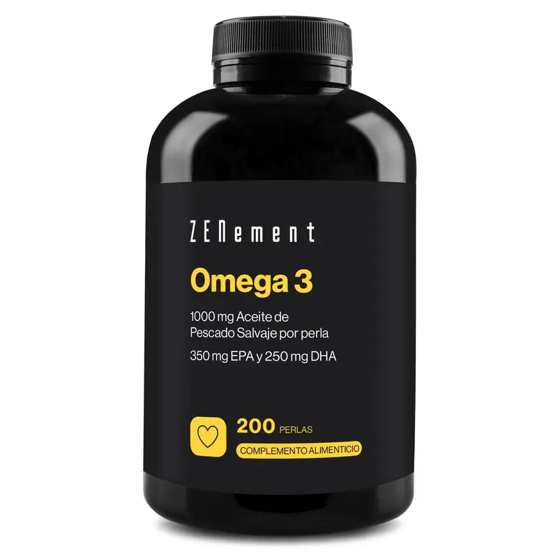 Zenement Omega-3 1000 Mg, 200 cápsulas blandas