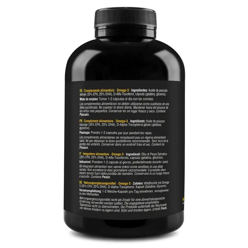 Zenement Omega-3 1000 Mg, 200 cápsulas blandas