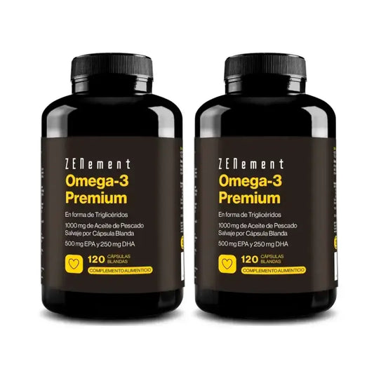 Zenement Omega-3 Premium, Pack 2 x 120 cápsulas blandas