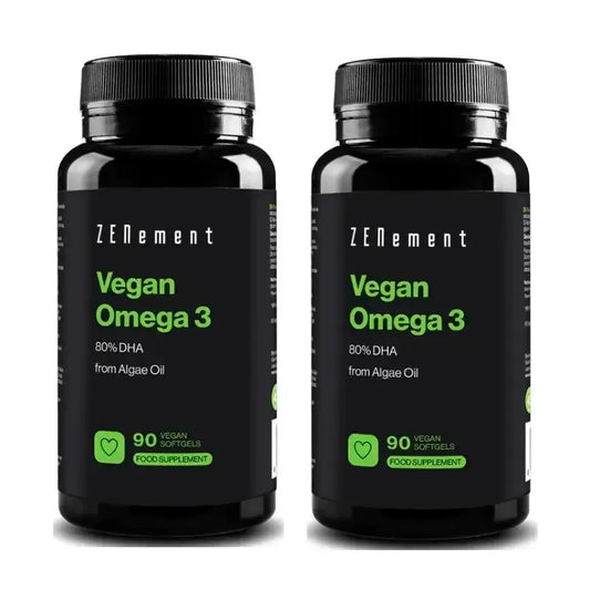 Zenement Omega-3 Vegano Dha, Pack 2 x 90 cápsulas blandas veganas