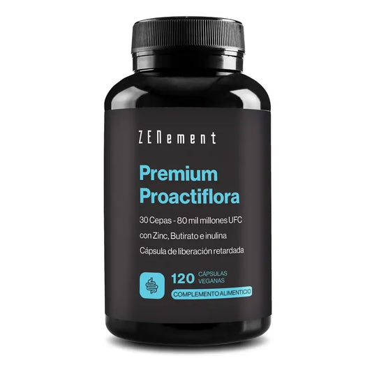 Zenement Premium Proactiflora, 120 cápsulas veganas
