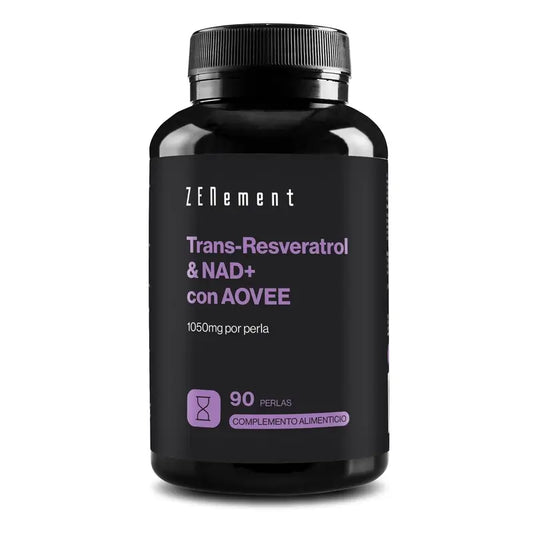 Zenement Trans-Resveratrol & Nad+ Con Aove, 90 cápsulas blandas