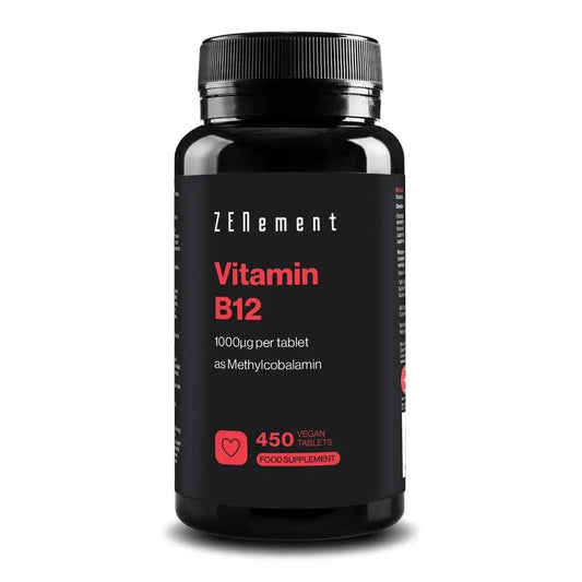 Zenement Vitamina B12 1000Mcg, 450 comprimidos veganos