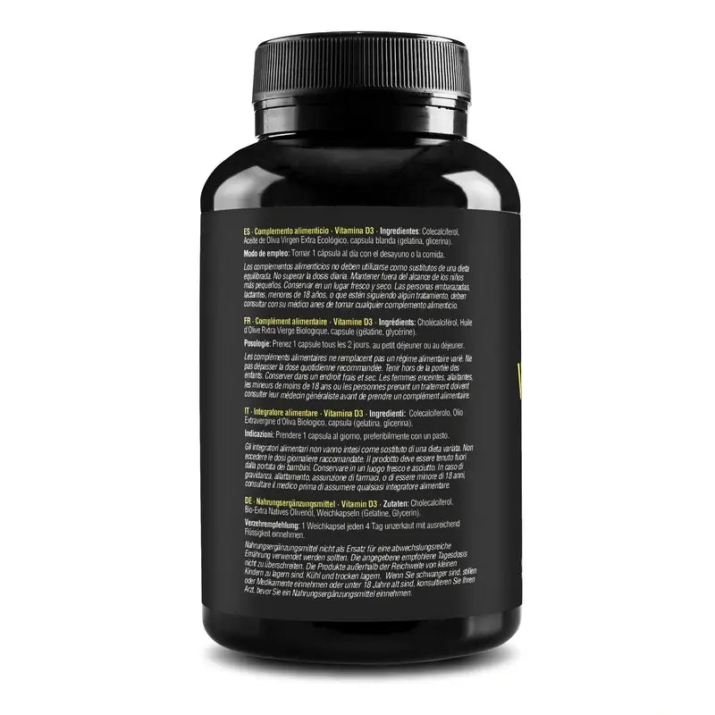 Zenement Vitamina D3 4000 Ui, 365 cápsulas blandas