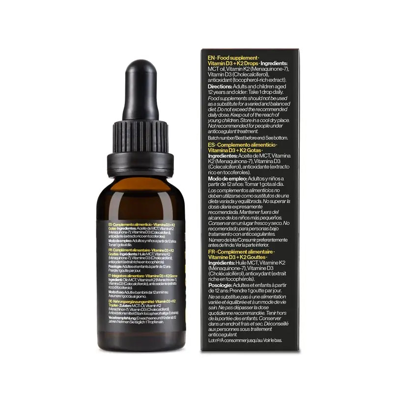 Zenement Vitamina D3 + K2 Gotas, 50 ml