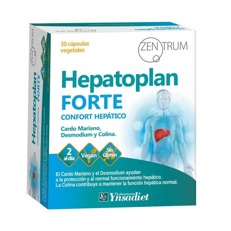 Zentrum Hepatoplan Forte 30 Cápsulas
