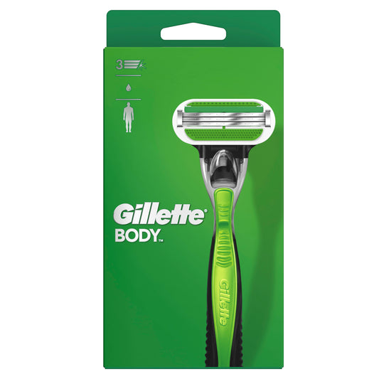 Gillette Body Maquinilla Corporal Para Hombre + 1 Cuchilla De Recambio